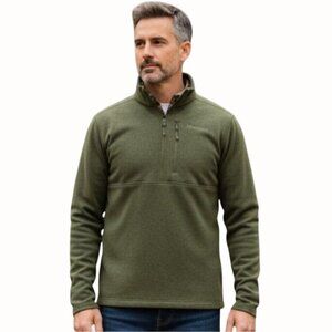 Marmot Mountain Works Dropline HalfZip Fleece Jacket XXL Rosin Green New Outdoor